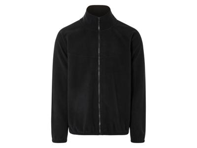 LIVERGY Heren fleecevest (L, Zwart)