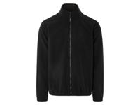 LIVERGY Heren fleecevest (M, Zwart)