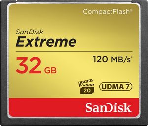 Sandisk CF geheugenkaart - 32GB - Extreme