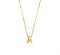 TFT Collier Geelgoud Letter A 1,0 mm x 41-45 cm