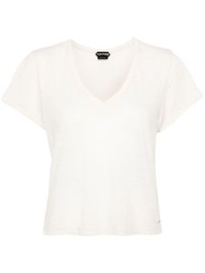 TOM FORD t-shirt à effet de transparence - Tons neutres