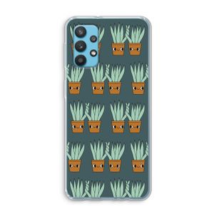 Sansevieria: Samsung Galaxy A32 4G Transparant Hoesje