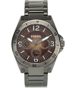 Horlogeband Fossil BQ2082 Roestvrij staal (RVS) Grijs 22mm