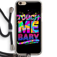 Touch Me: iPhone 6 / 6S Transparant Hoesje met koord