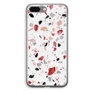 Terrazzo N°12: iPhone 8 Plus Transparant Hoesje
