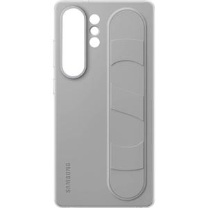 Samsung Standing Grip Backcover Samsung Galaxy S25 Ultra Grijs Geïntegreerde handgreep voor mobiele telefoon, Met standfunctie