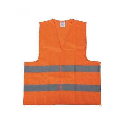 Topgear verkeersvest oranje, reflectie
