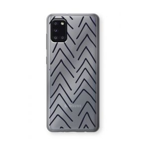 Marrakech Arrows: Samsung Galaxy A31 Transparant Hoesje