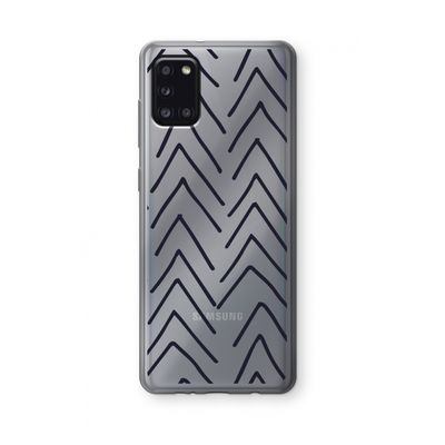 Marrakech Arrows: Samsung Galaxy A31 Transparant Hoesje