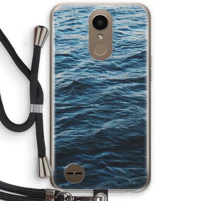 Oceaan: LG K10 (2017) Transparant Hoesje met koord