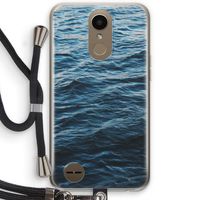 Oceaan: LG K10 (2017) Transparant Hoesje met koord
