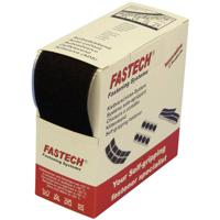 FASTECH® B50-SK-L-999905 Klittenband Om vast te plakken Hotmelt Lusdeel (l x b) 5 m x 50 mm Zwart 5 m - thumbnail