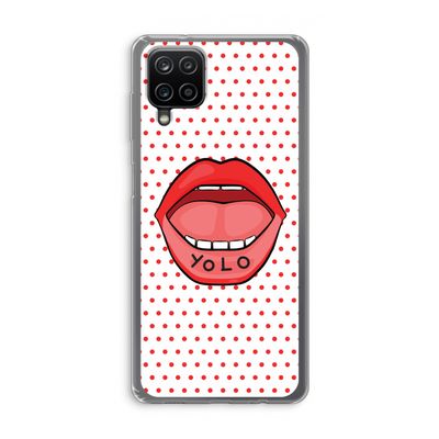 Yolo Denise: Samsung Galaxy A12 Transparant Hoesje