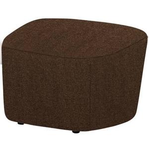 vtwonen Lofty Hocker - Polyester - Bruin - 41x62x48