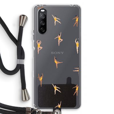 Dans #2: Sony Sony Xperia 10 III Transparant Hoesje met koord