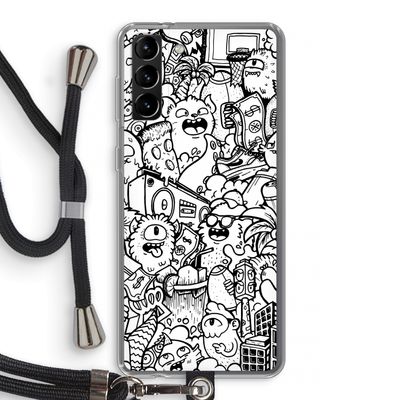 Vexx City #2: Samsung Galaxy S21 Plus Transparant Hoesje met koord