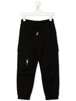 Dkny Kids pantalon de jogging à poches cargo - Noir