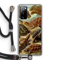 Haeckel Chelonia: Samsung Galaxy S20 FE / S20 FE 5G Transparant Hoesje met koord