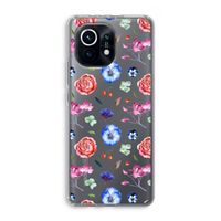 Bloemetjes: Xiaomi Mi 11 Transparant Hoesje