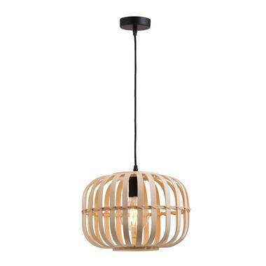Hanglamp Asher E27 - naturelkleur - 150xØ33 cm - Leen Bakker