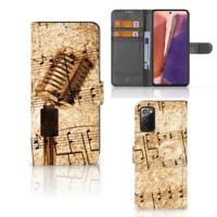 Samsung Galaxy Note 20 | Telefoonhoesje met foto | Bladmuziek