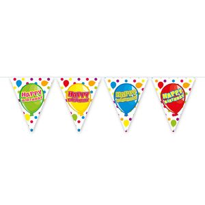 Folat BV Vlaggenlijn happy birthday, 6mtr.