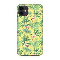 Flamingo party: Volledig geprint iPhone 11 Hoesje
