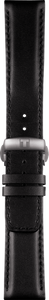 Horlogeband Tissot T600044069 Leder Zwart 22mm
