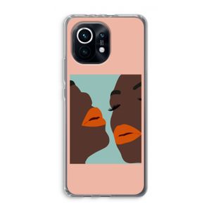 Orange lips: Xiaomi Mi 11 Transparant Hoesje