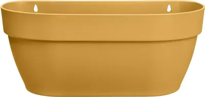 Elho Vibia Campana wall basket wandbak 35 cm honinggeel