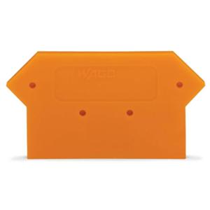 WAGO 284-316 Afsluit- en scheidingsplaat Grijs 100 stuk(s)