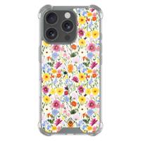 iPhone 16 Pro Max shockproof hoesje - Happy flora