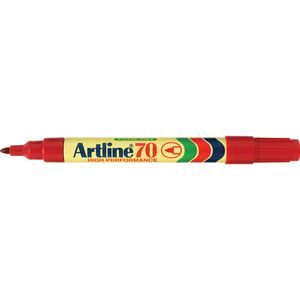 Permanent marker Artline 70N rood