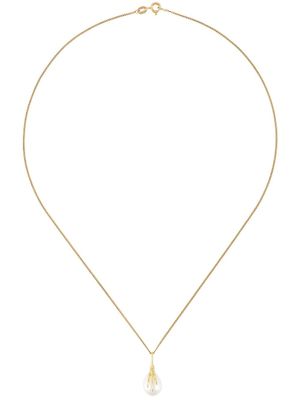 Wouters & Hendrix Gold collier à pendentif à perle "Crow's Claw" en or 18ct - Métallisé