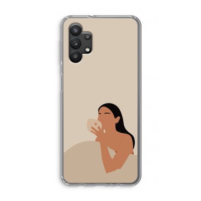 Fresh coffee: Samsung Galaxy A32 5G Transparant Hoesje