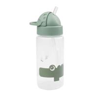 Done By Deer rietjesbeker croco groen, 350ml