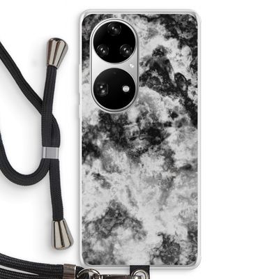 Onweer: Huawei P50 Pro Transparant Hoesje met koord