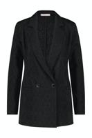 Studio Anneloes Sence Orn. Jacquard Blazer 09366 Blazers 9000 Black