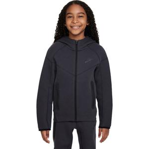 Nike Tech Fleece Full-Zip Hoody Kids - - Anthracite/Black - maat 128-137