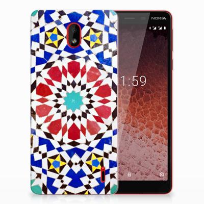 Nokia 1 Plus | TPU | Siliconen hoesje | Mozaïek