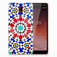 Nokia 1 Plus | TPU | Siliconen hoesje | Mozaïek