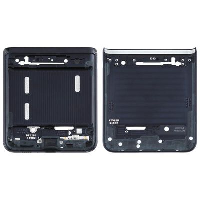 Lower Middle Frame Bezel Plate voor Samsung Galaxy Z Flip 5G SM-F707 (Zwart)