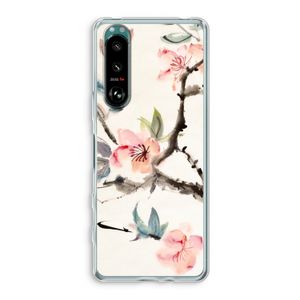 Japanse bloemen: Sony Xperia 5 III Transparant Hoesje