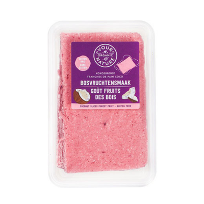 Your Organic Nature kokosbrood bosvruchten (bio) 225 gram