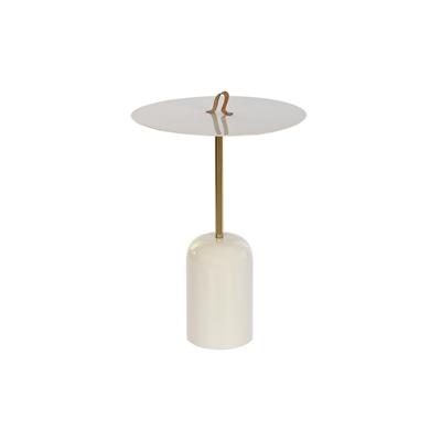 Bijzettafel DKD Home Decor Grijs Ijzer 40 x 40 x 56 cm