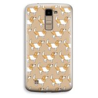 Doggy: LG K10 (2016) Transparant Hoesje Doggy: LG K10 (2016) Transparant Hoesje