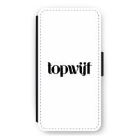 Topwijf Wit: iPhone 11 Flip Hoesje