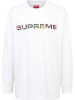 Supreme t-shirt Meta à logo - Blanc