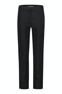 Studio Anneloes Mira Ornament Jacquard Trousers 09367 Broek 9000 Black