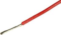 HERTH+BUSS Electric cable silicone 0.5 mm red 5mtr.